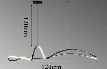 Minimalist Nordic Pendant Lamp: Stylish Indoor Lighting for Table and Office Decor