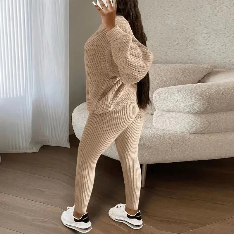 Autumn Elegance Sweater Set