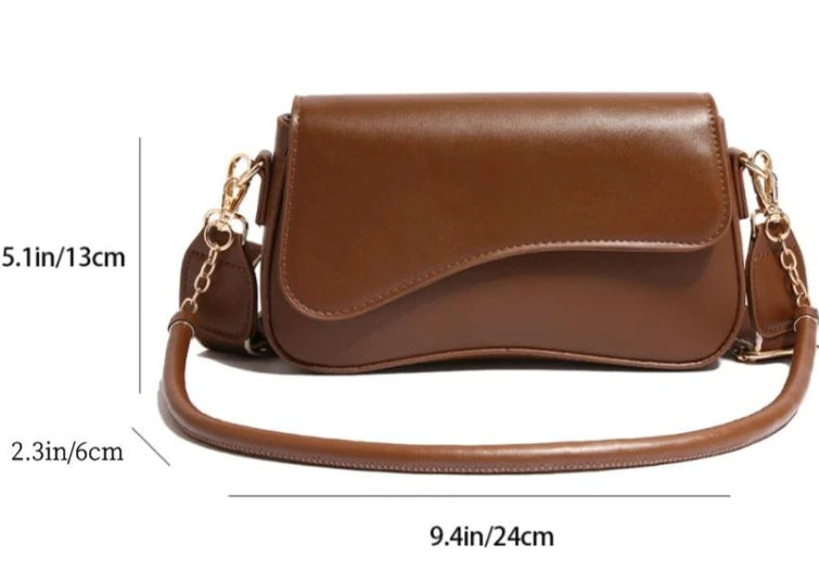 Retro Leather Shoulder Bag