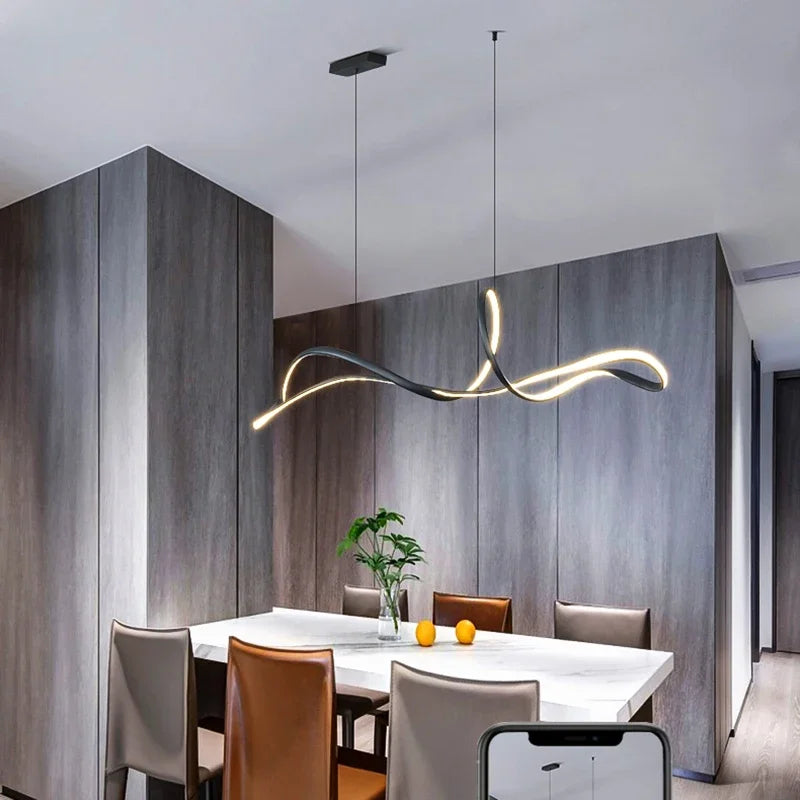 Minimalist Nordic Pendant Lamp: Stylish Indoor Lighting for Table and Office Decor