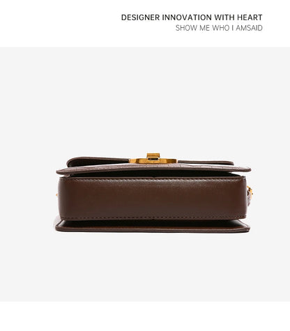 Retro Leather Shoulder Bag