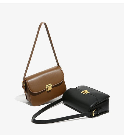 Retro Leather Shoulder Bag