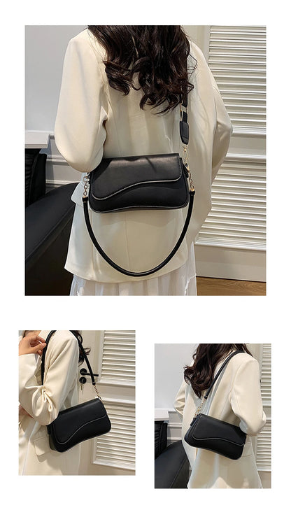 Retro Leather Shoulder Bag