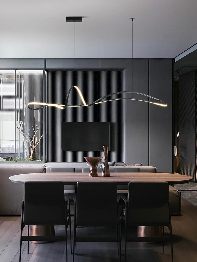 Minimalist Nordic Pendant Lamp: Stylish Indoor Lighting for Table and Office Decor