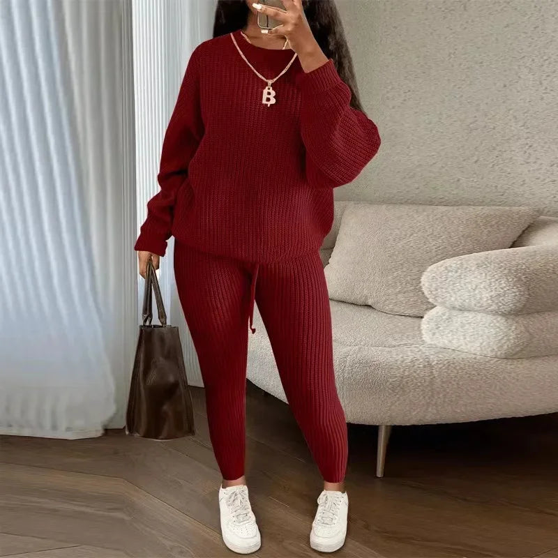 Autumn Elegance Sweater Set