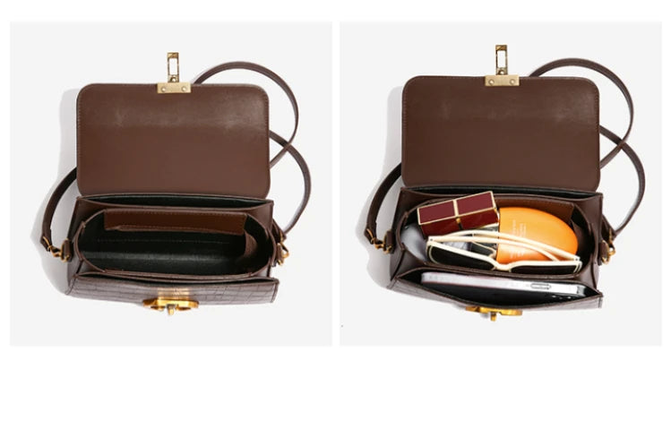 Retro Leather Shoulder Bag