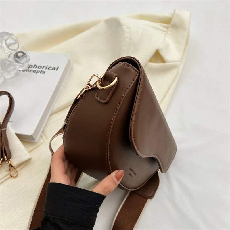 Retro Leather Shoulder Bag