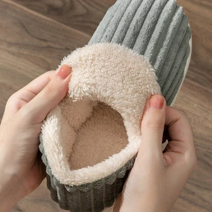 SnugStep: Cozy Wrap Slippers for Couples