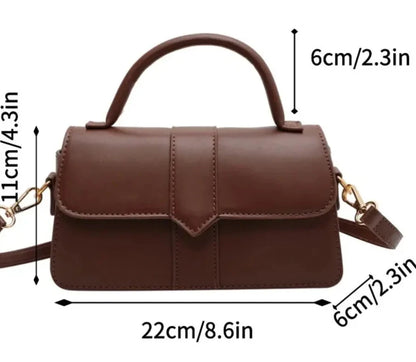 Retro Leather Shoulder Bag