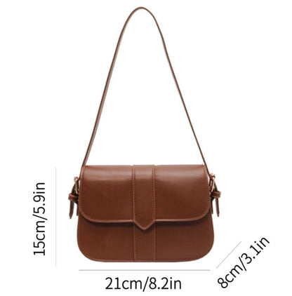 Retro Leather Shoulder Bag