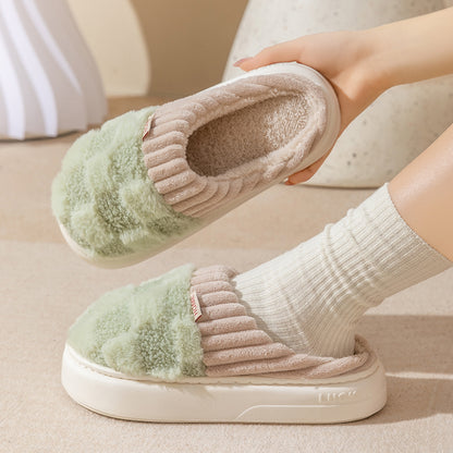 Couple's Haven: Soft Sole Non-Slip Slippers