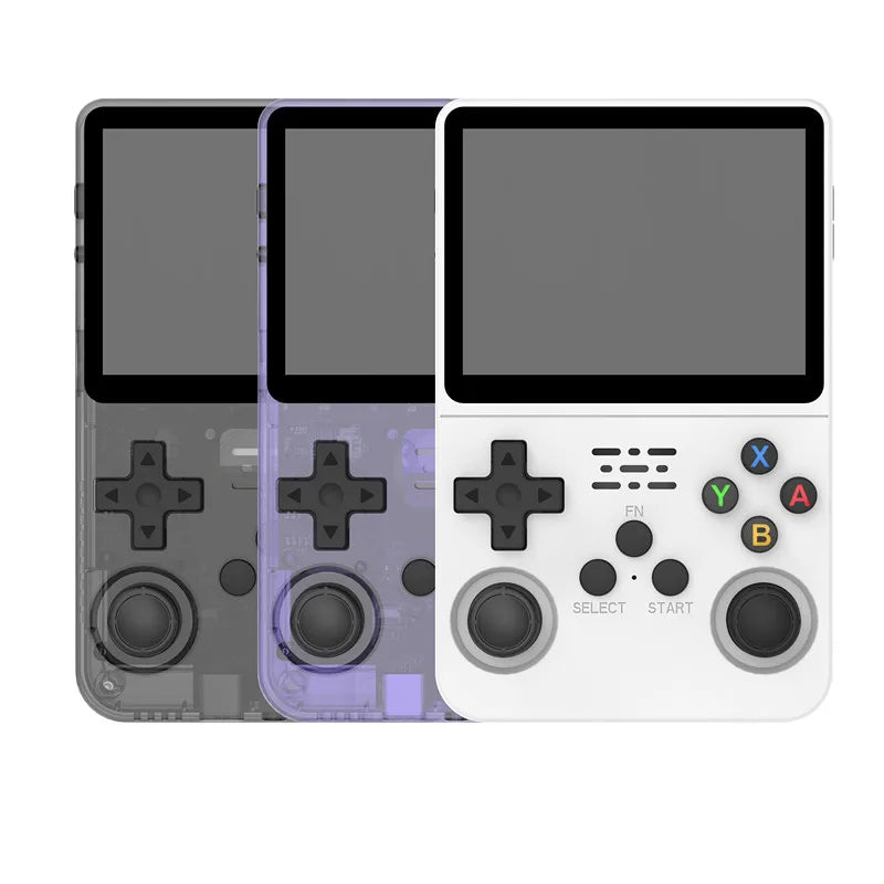 Retro Game Console: Pocket Video Player with 3.5 Inch IPS Screen and 128GB Storage