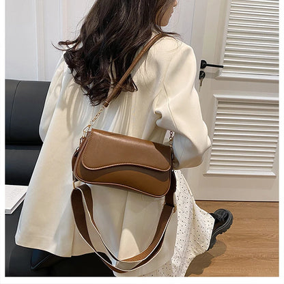 Retro Leather Shoulder Bag