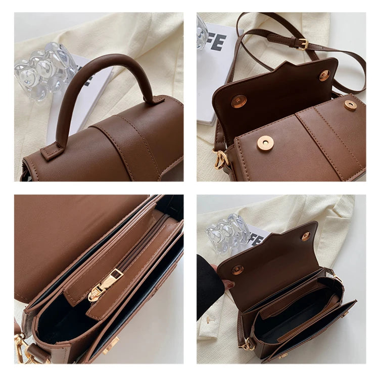 Retro Leather Shoulder Bag